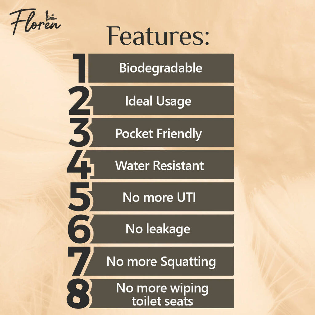 Floren Disposable Contactless Urination Device for Women & Girls