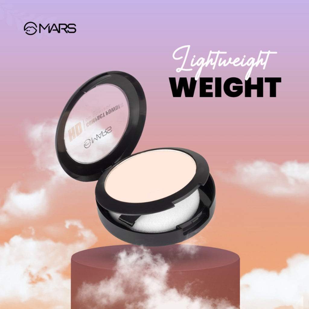MARS Cosmetics HD Mattifying Compact Powder - 06 Cocoa
