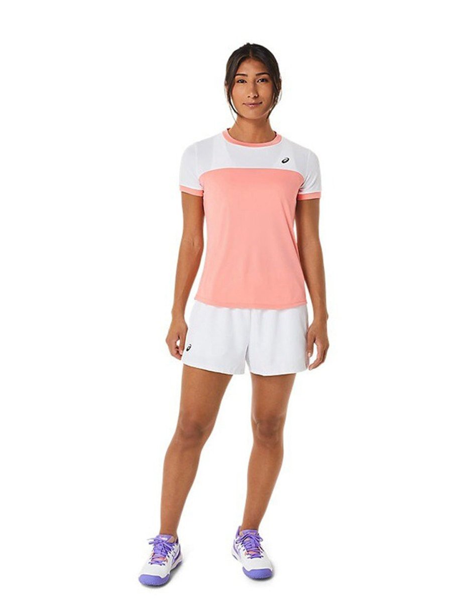 ASICS Court SS Colourblocked Short Sleeved T-Shirt