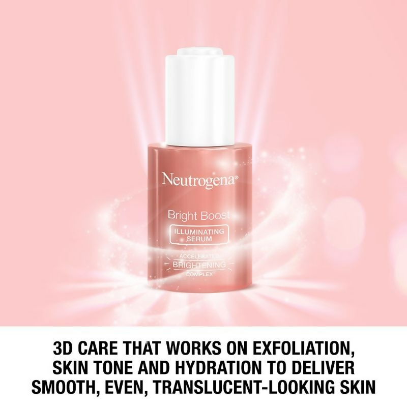 Neutrogena Bright Boost Illuminating Moisturizing Face Serum