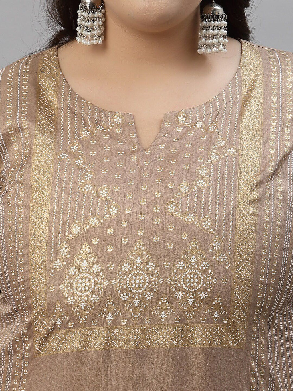 Sztori Ethnic Motifs Printed Regular Kurta with Palazzos