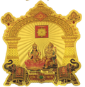 Stickerbazaar Micro Golden Mandir Big Sticker