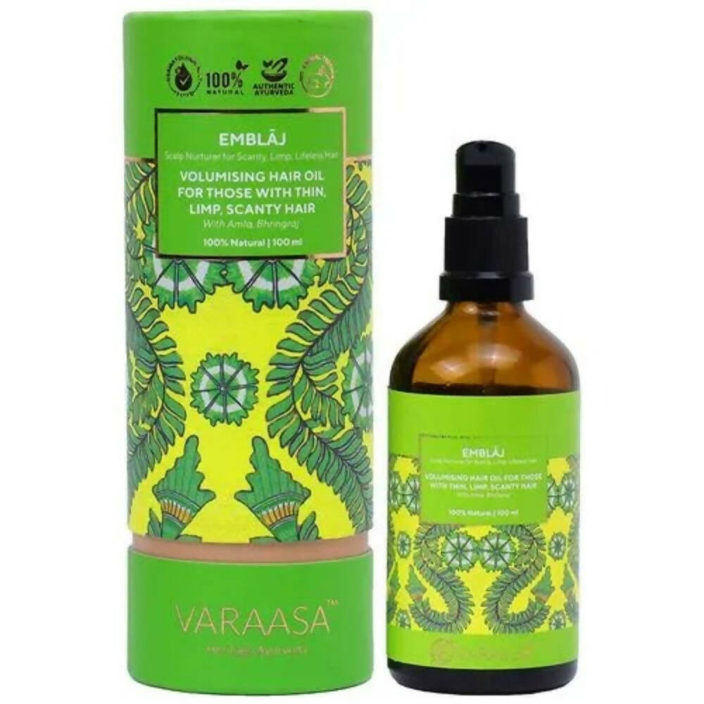 Varaasa Emblaj Scalp Nurturer For Scanty, Limp, Lifeless Hair Oil