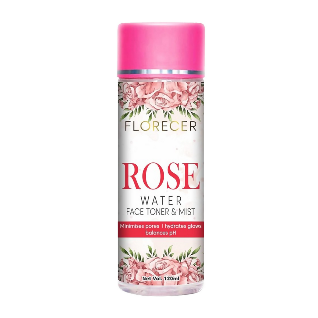 Florecer Rose Water Face Toner & Mist