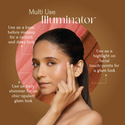 LoveChild By Masaba Gupta Sparkling Peach Face Illuminator