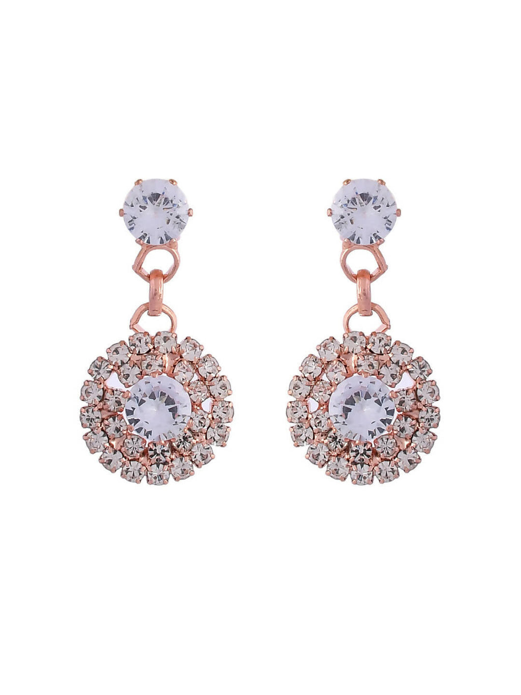 VOJ Women Gold Color stainless steel Jewellery Set