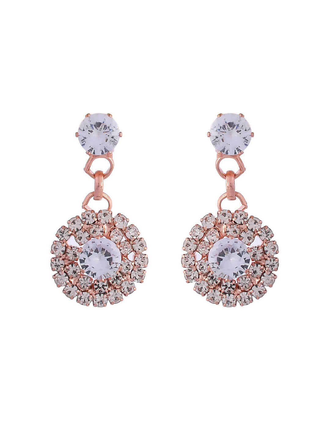 VOJ Women Gold Color stainless steel Jewellery Set