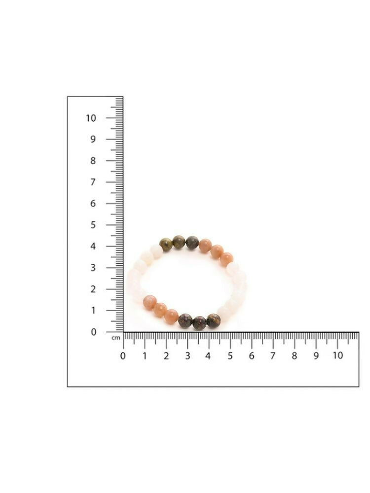 Yellow Citrine Crystal Beads Bracelet - Ruby Raang