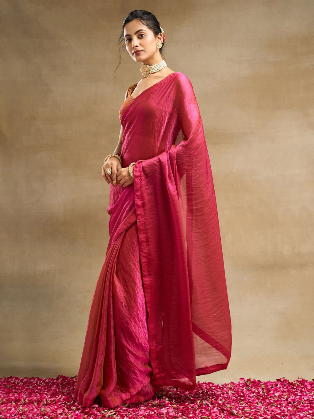 kasee Solid Saree