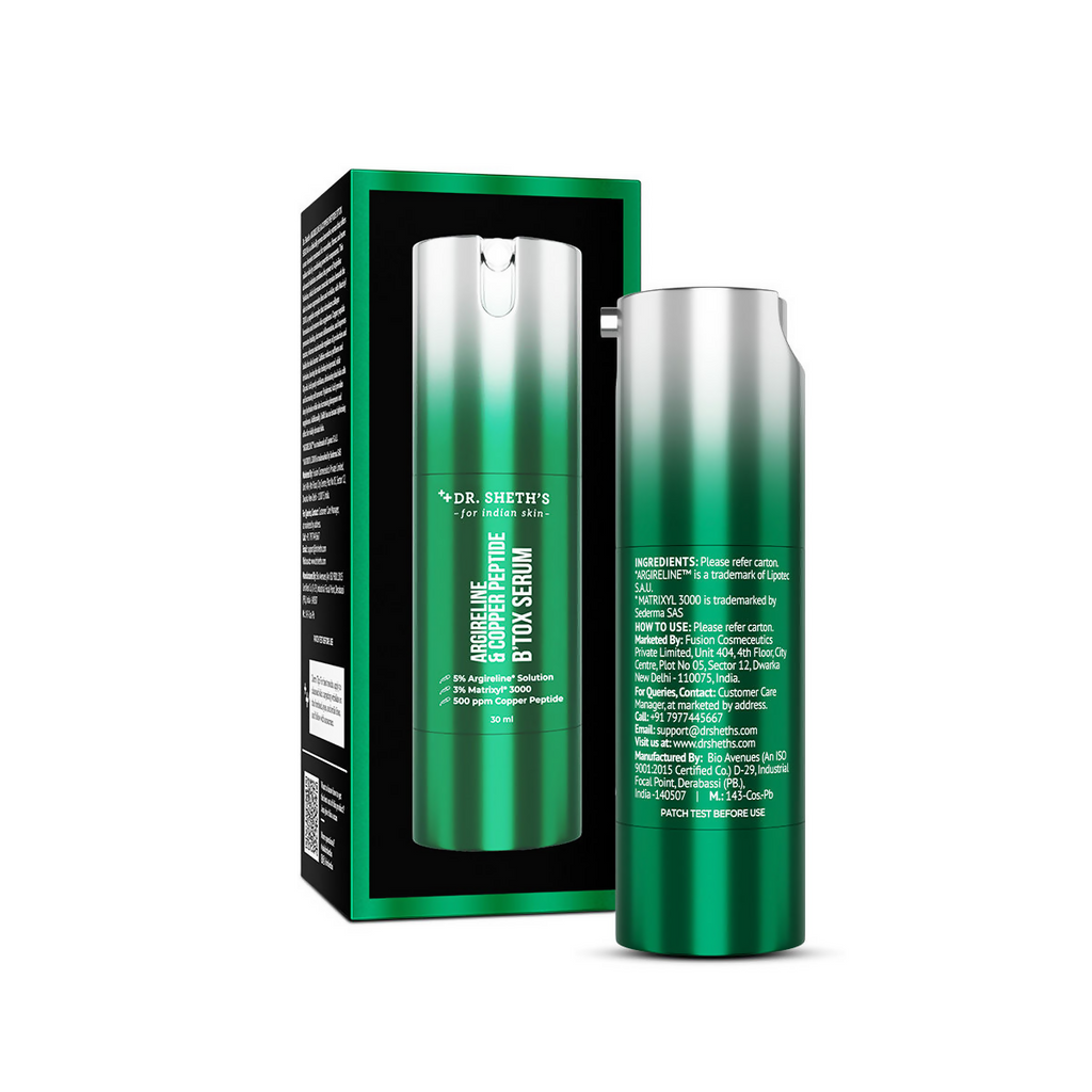 Dr. Sheth's Argireline & Copper Peptide B’Tox Serum