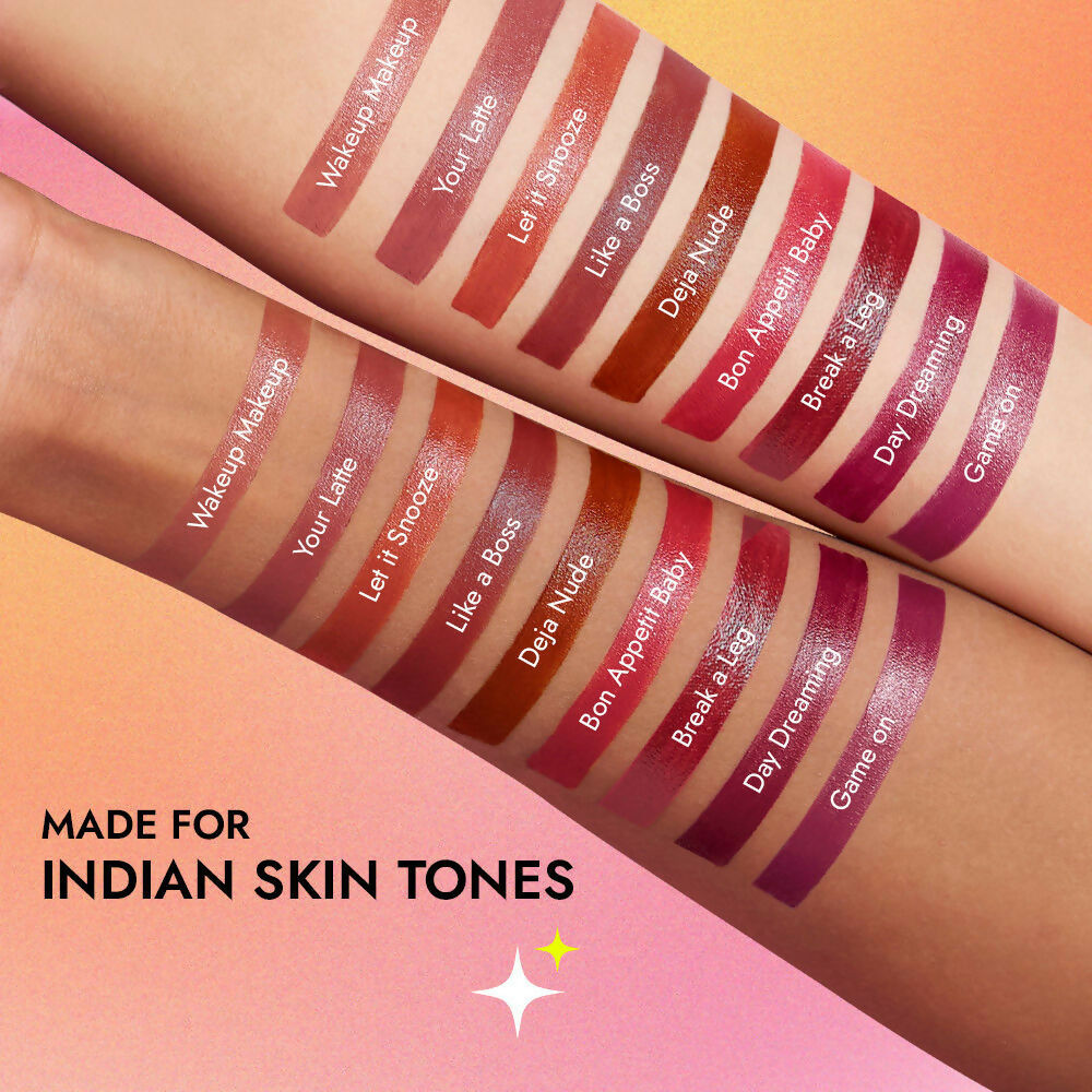 Nykaa So Creme Creamy Matte Lipstick - It's A Vibe