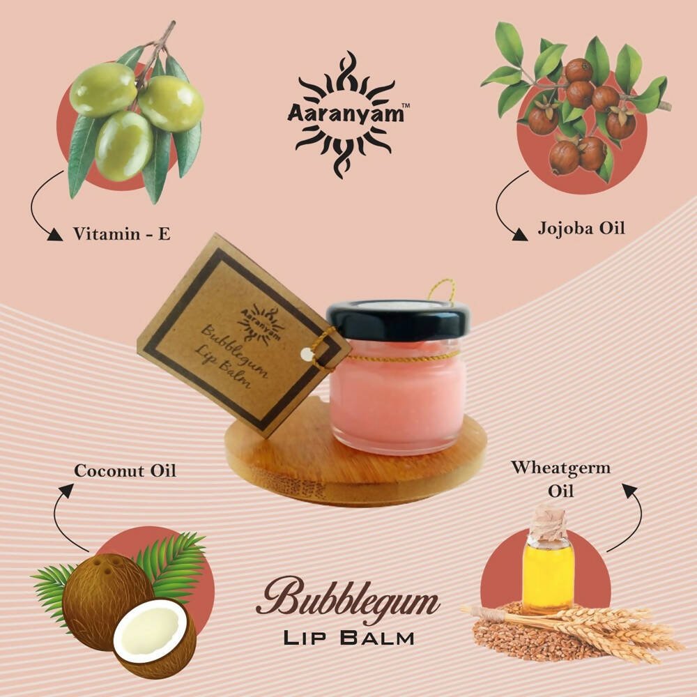 Aaranyam Bubble Gum Lip Balm