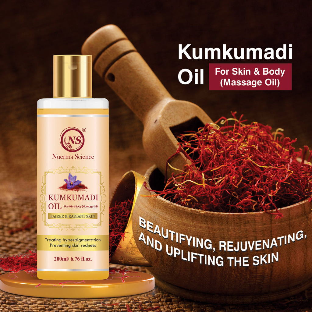 Nuerma Science Kumkumadi Oil | Your Elixir for Radiant Skin & Body