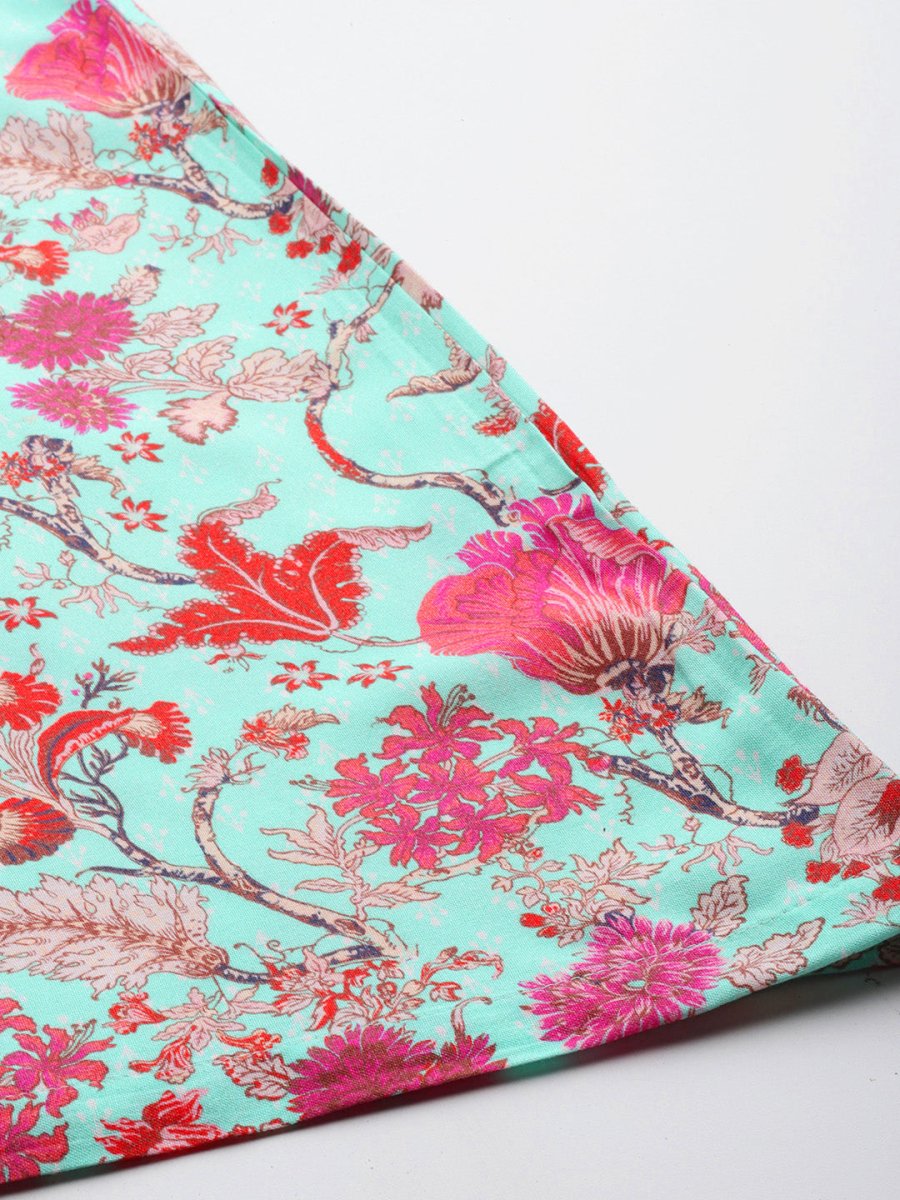 Ahalyaa Women Plus Size Tunic with Palazzos