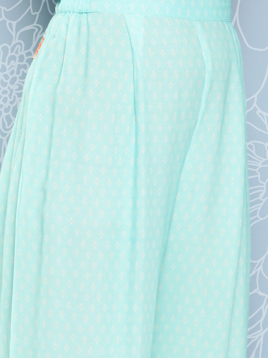 Ahalyaa Floral Printed Ethnic Co-Ords