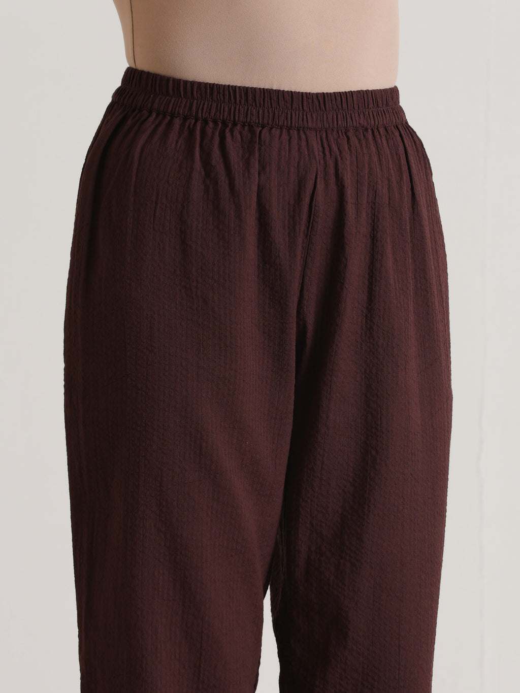 trueBrowns Cola Brown Relaxed Fit Co-Ord Set