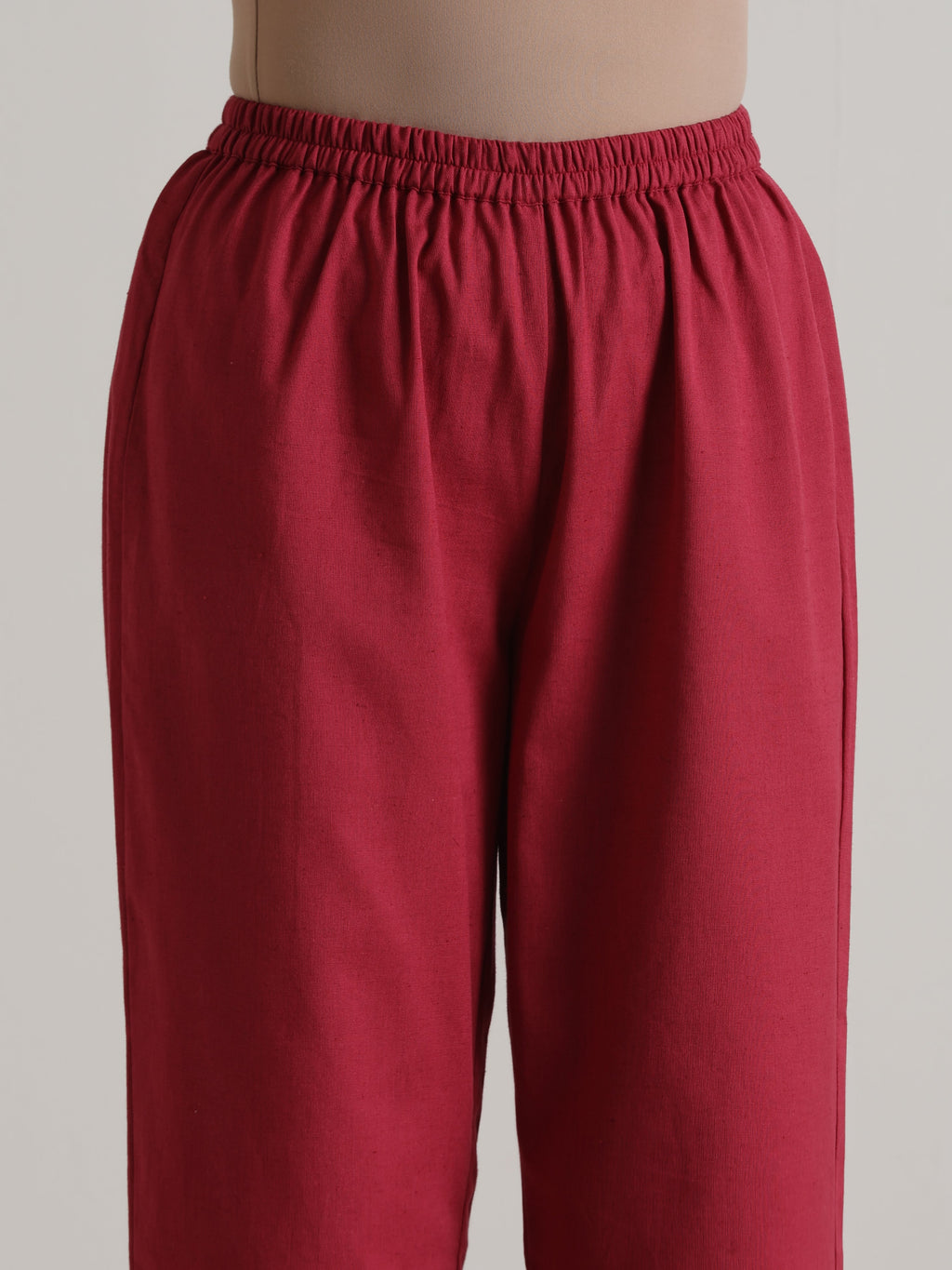 trueBrowns Honey Red Panelled Co-ord Set