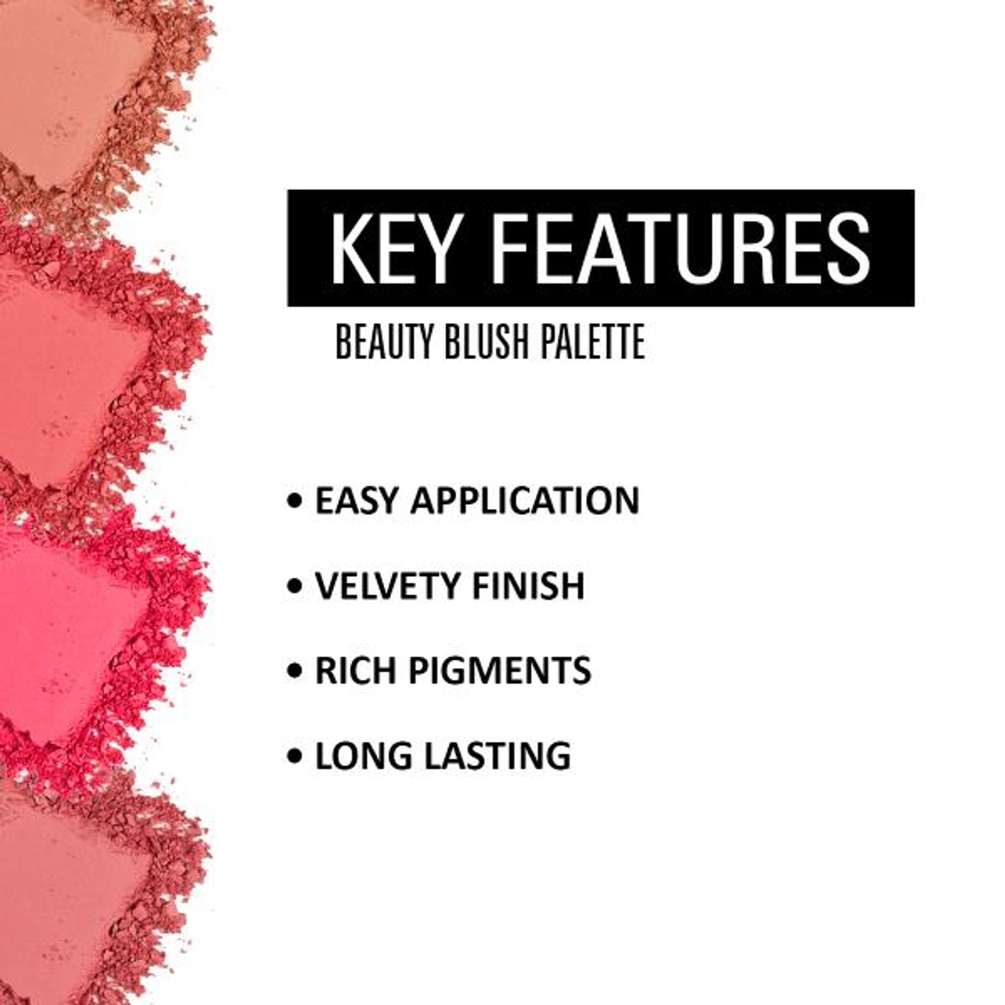 Matt Look Beauty Blush Palette - 02