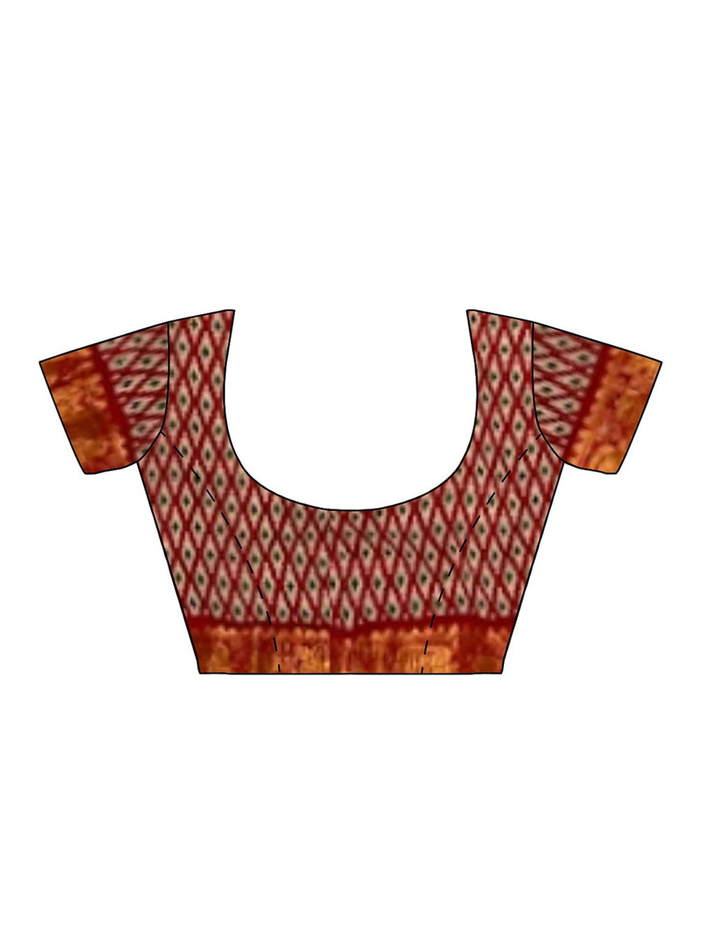 Tikhi Imli Ethnic Motifs Printed Cotton Ready to Wear Saree