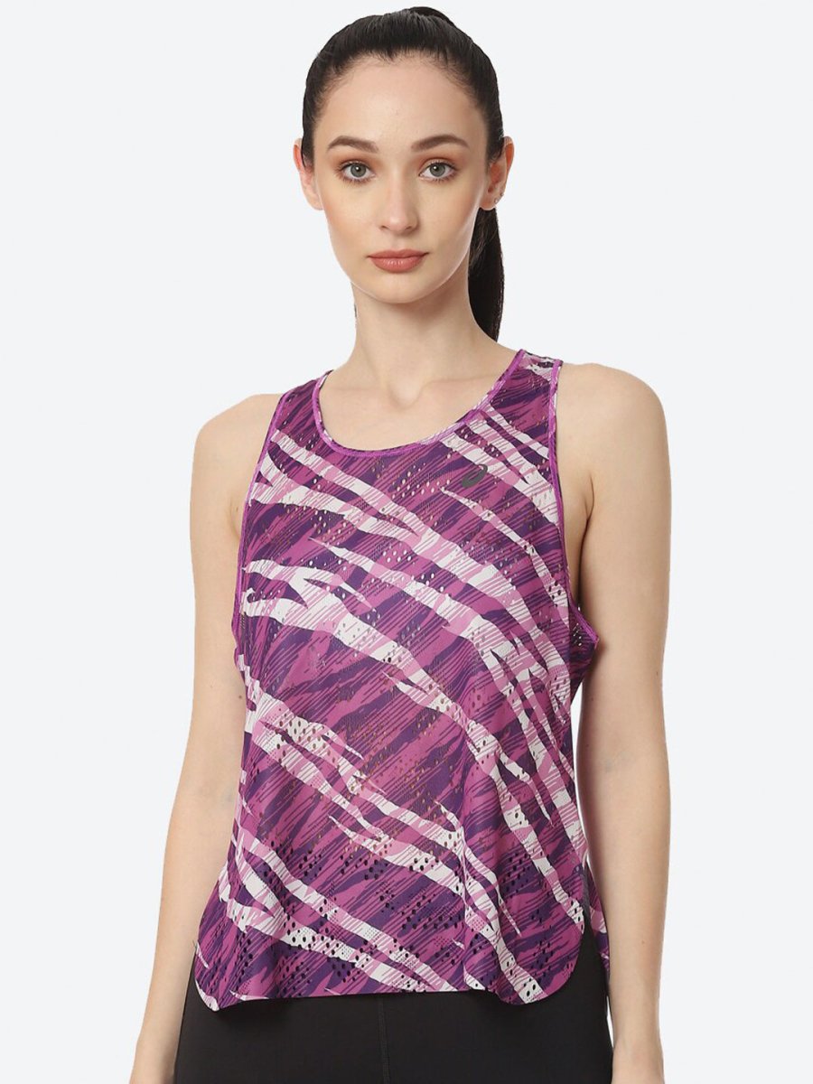 ASICS M Actibreeze Jacquard SS Off Ventilate Actibreeze Aop Printed T-shirt