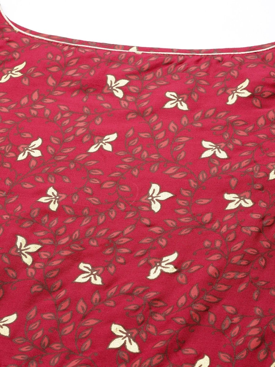 All About You Ethnic Motifs Printed Regular Kurta with Trousers