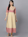 HERE&NOW Women Ethnic Motifs Printed Anarkali Kurta
