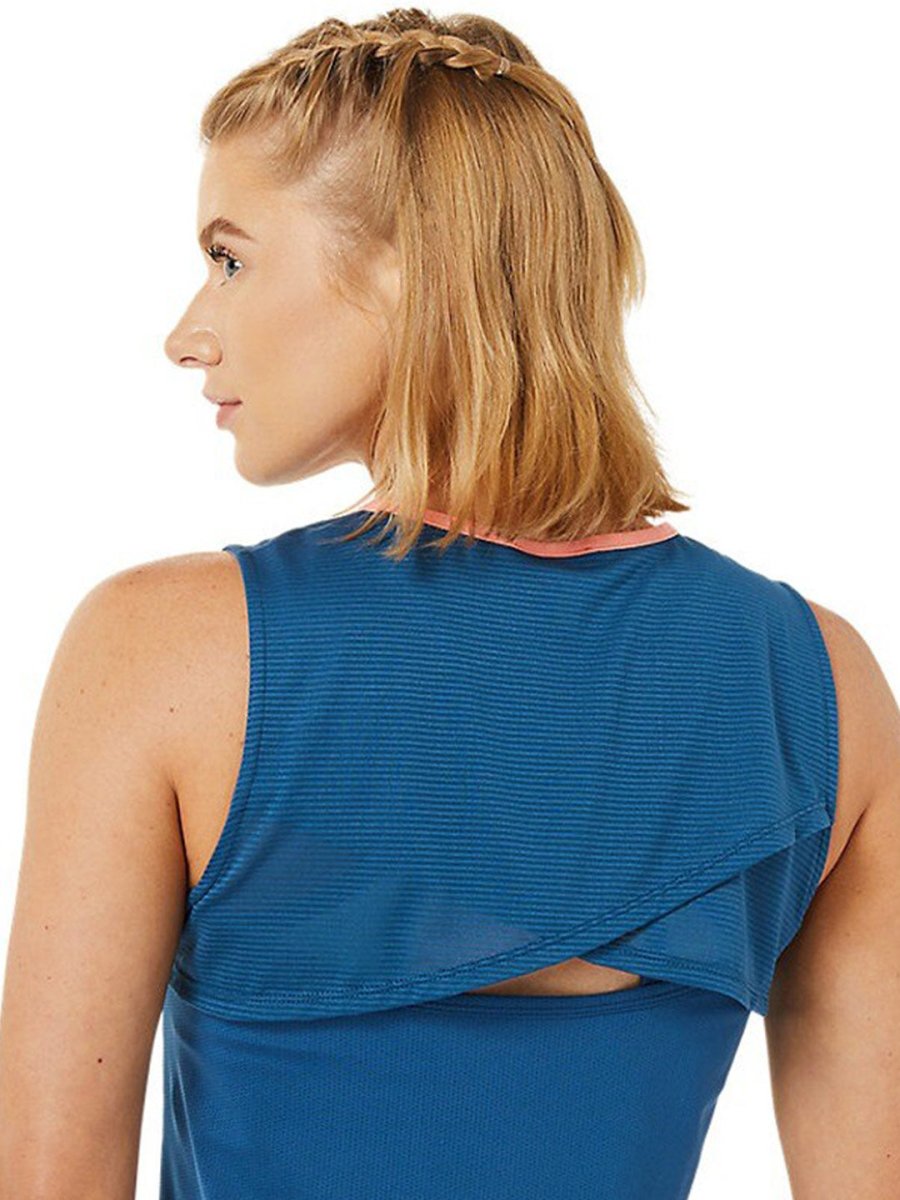 ASICS Match Actibreeze Printed Sleeveless Tank T-shirt
