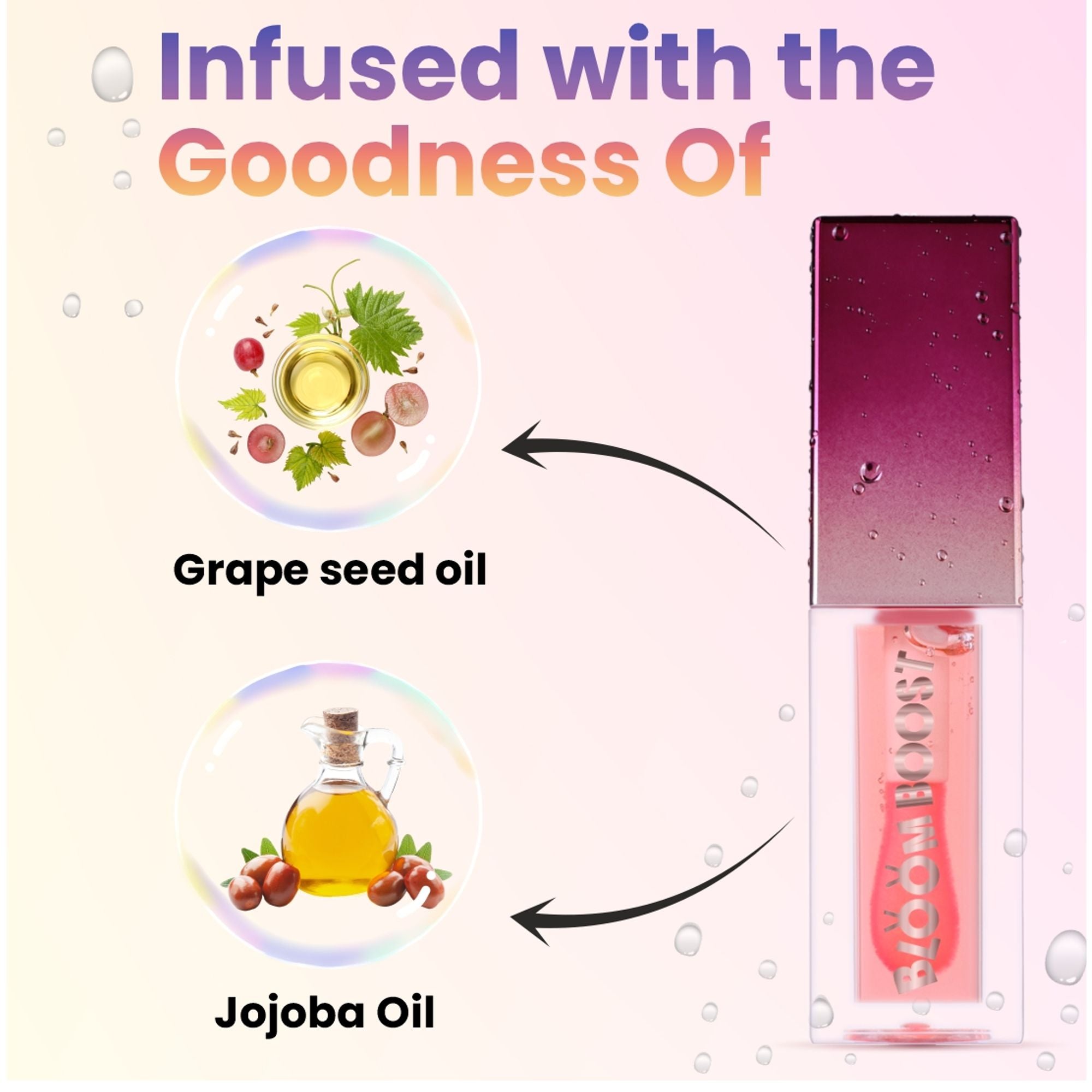 Matt Look Bloom Boost Magic Lip & Cheek Oil - Baby Pink