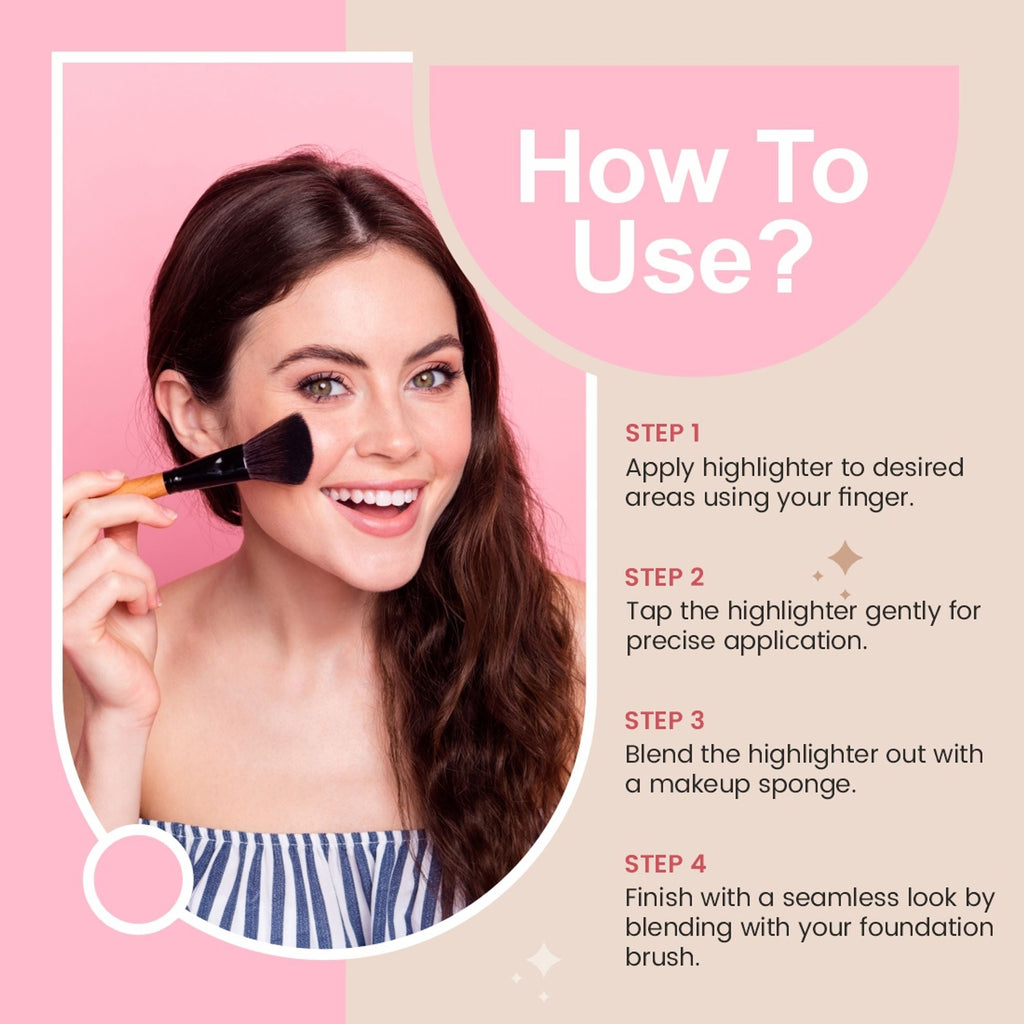 Matt Look Lumi 4 Baked Blusher & Highlighter - Cherry Pop