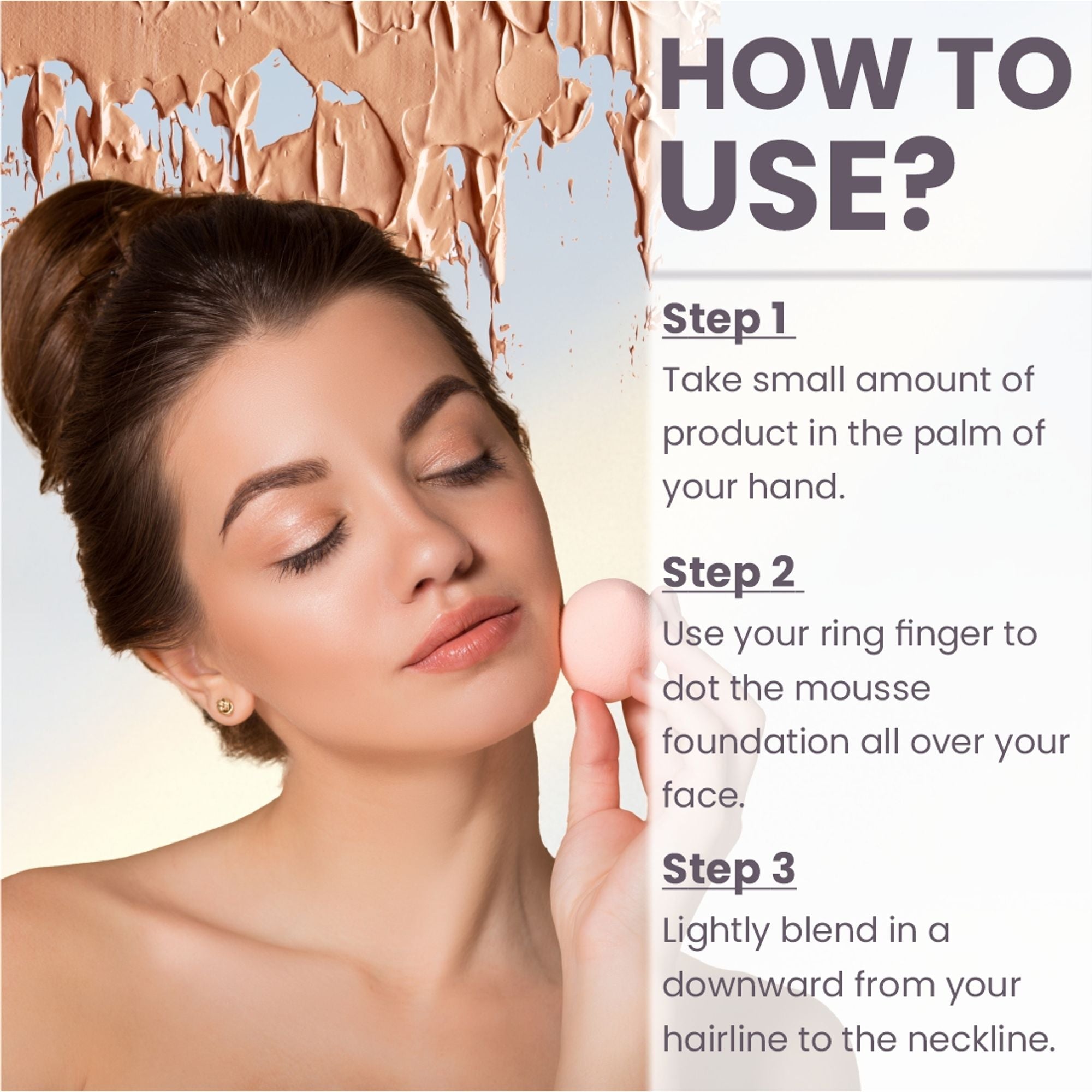 Matt Look Bare Canvas Hydra Foundation - Natural Glow