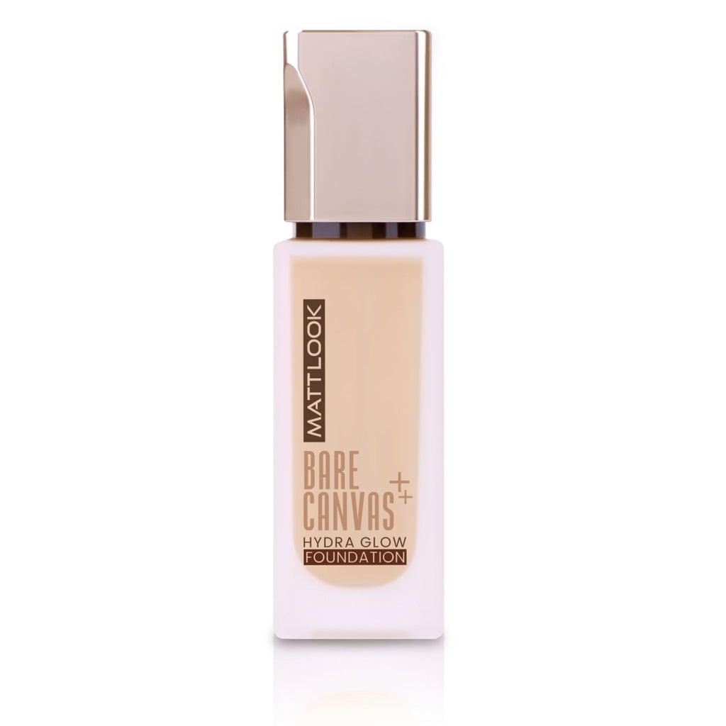 Matt Look Bare Canvas Hydra Foundation - Peach Glow