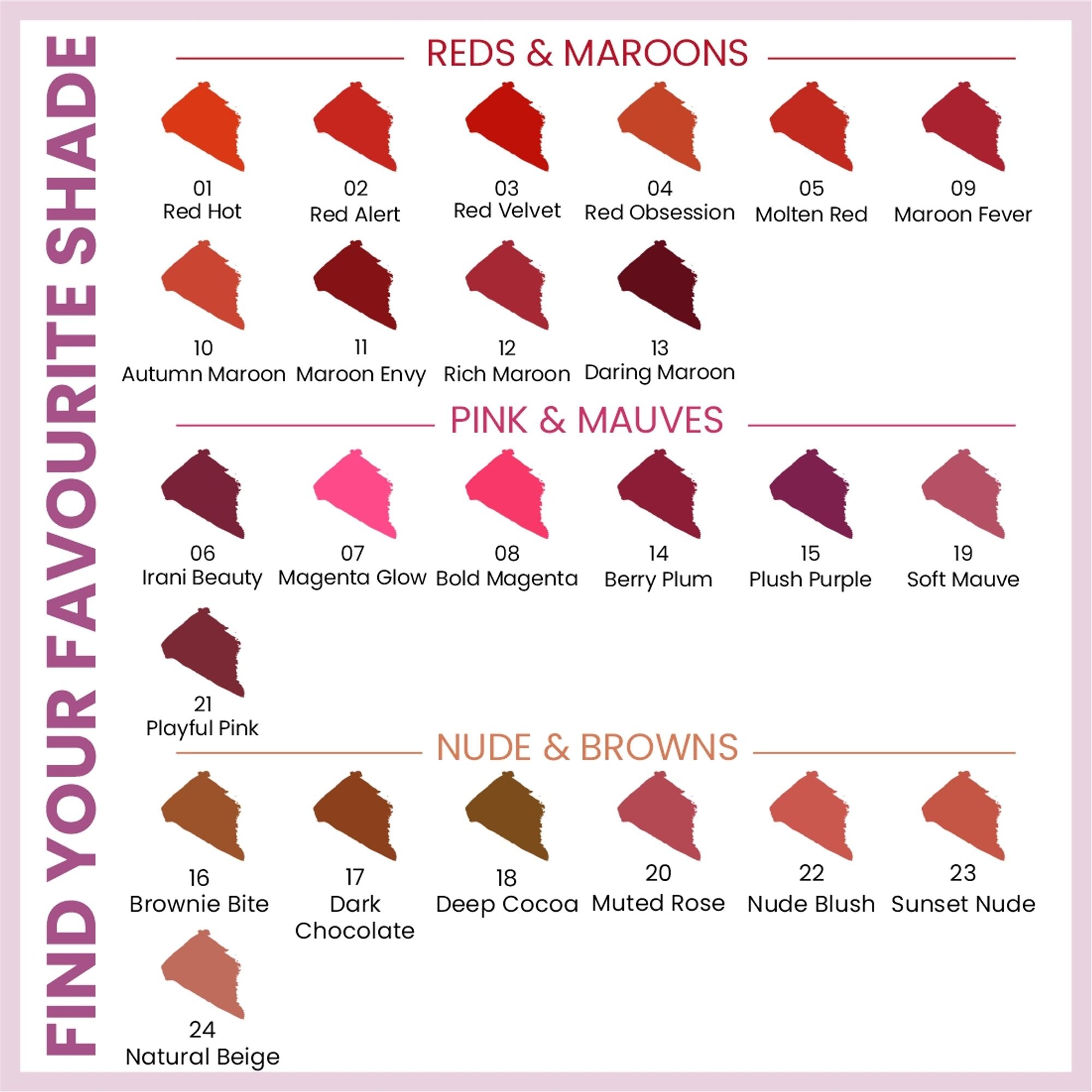 Matt Look Desi Diva HD Matte Lipstick - Deep Cocoa-18