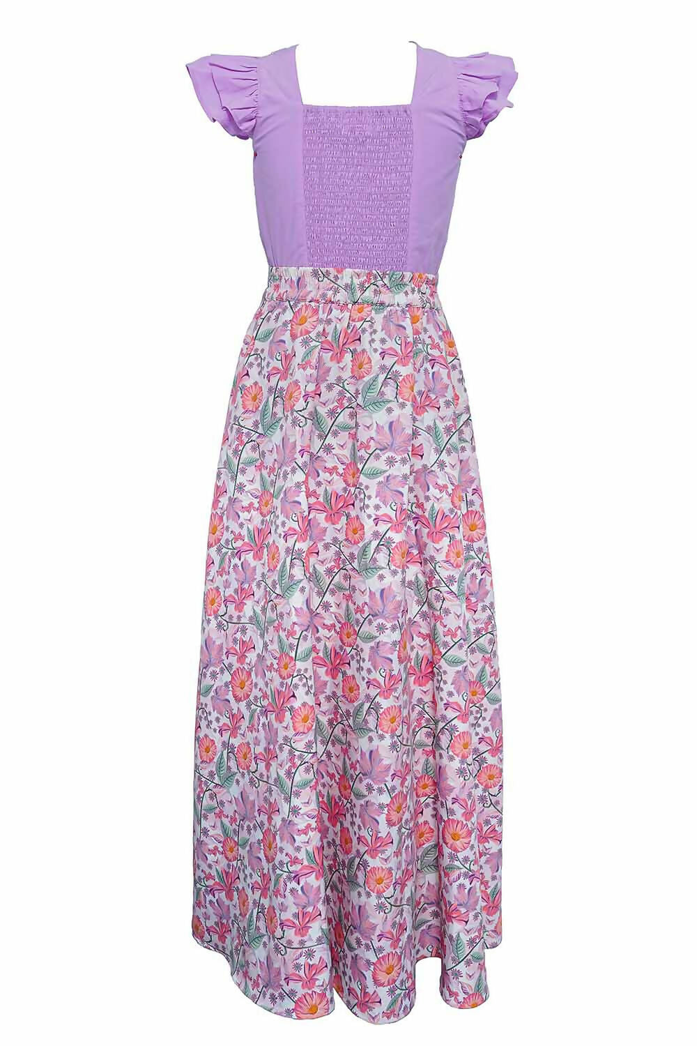 LH Luxury Fashion Sasha Ruffle Top & Flared Skirt