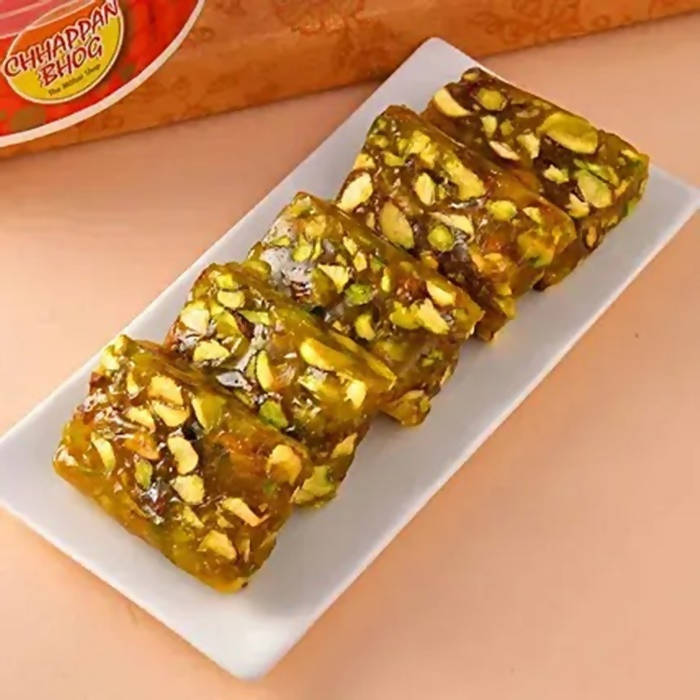 Peacock Rakhi And Kesar Pista Karachi Halwa