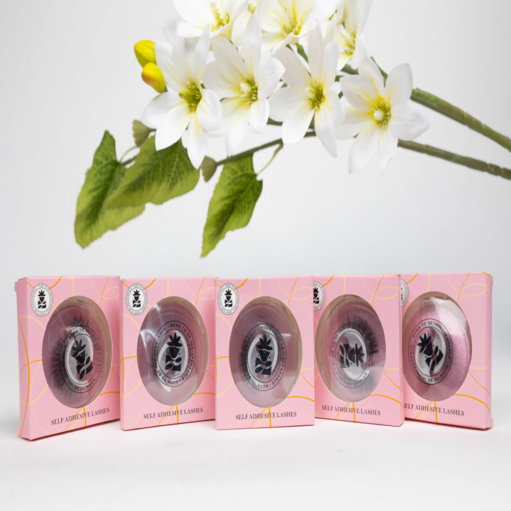 BOBI Self Adhesive Eyelashes SA18 Natural – Soft Lash Curve