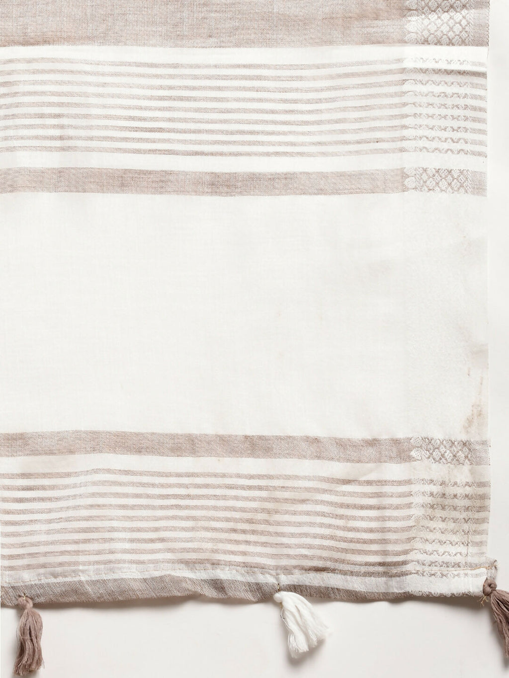Shree Shyam Fashion Linen Beige Saree