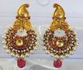 Pink Kemp Mango Designer Earrings