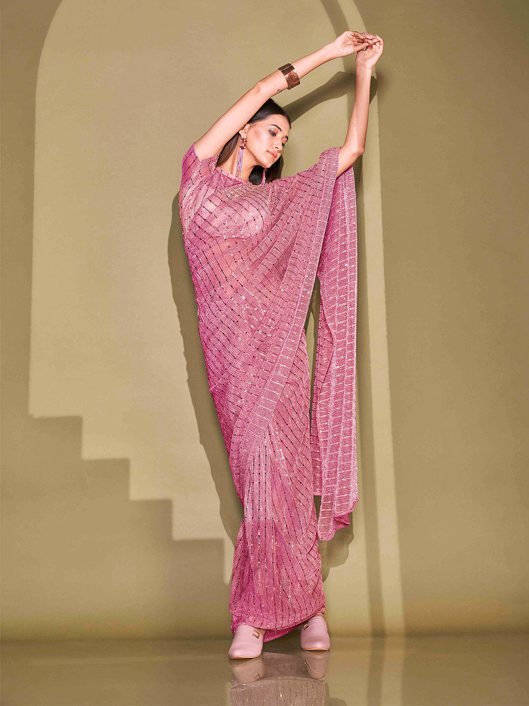 Tikhi Imli Embellished Sequinned Saree