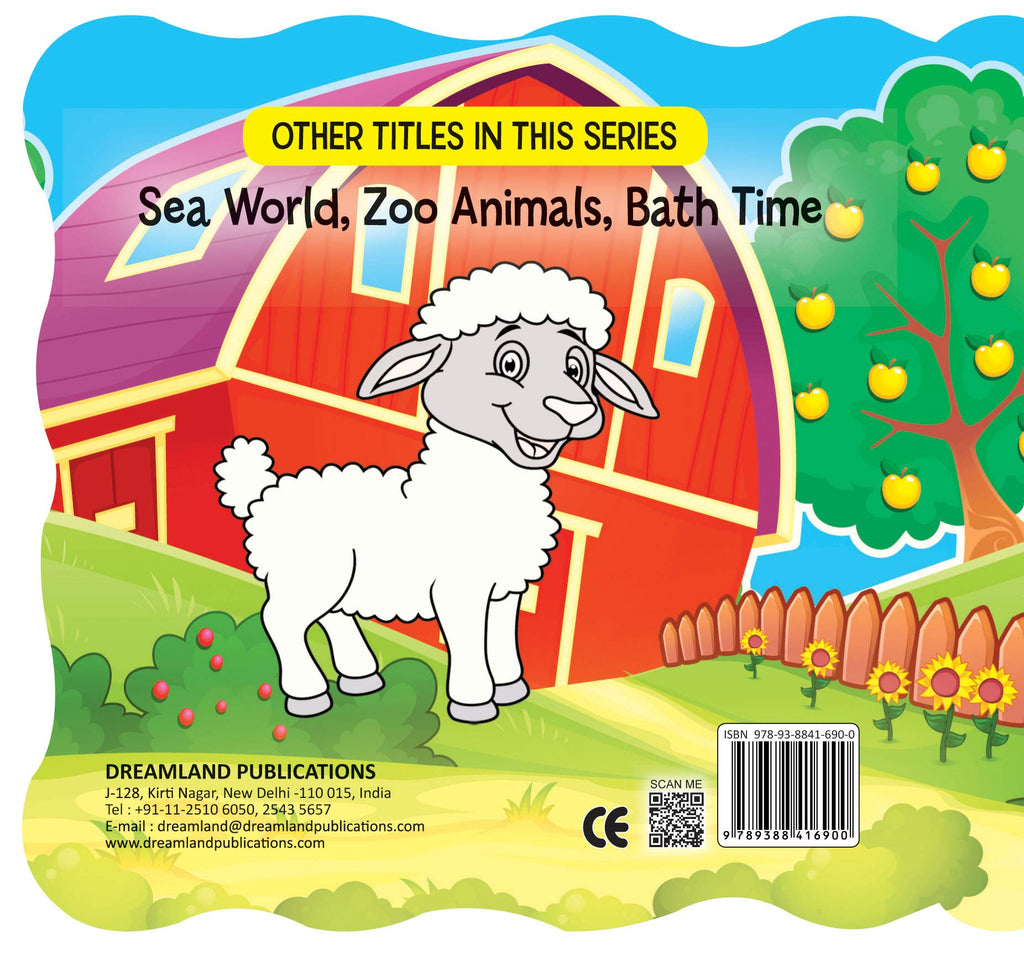 Dreamland Magic Bath Book - Farm Animals