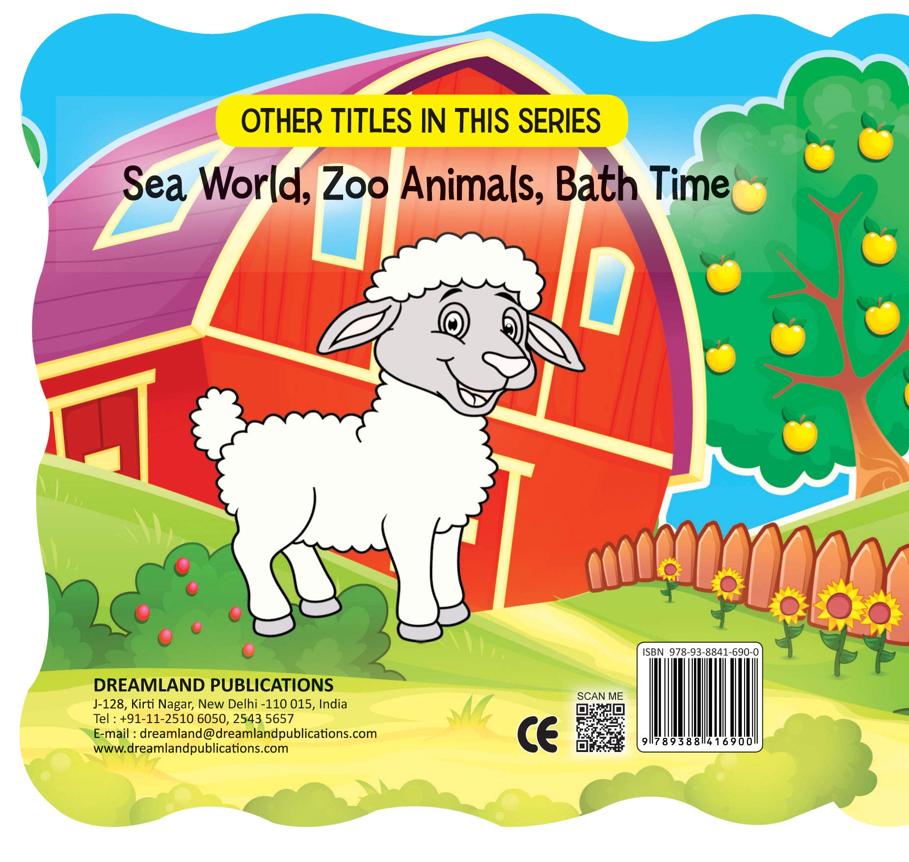 Dreamland Magic Bath Book - Farm Animals