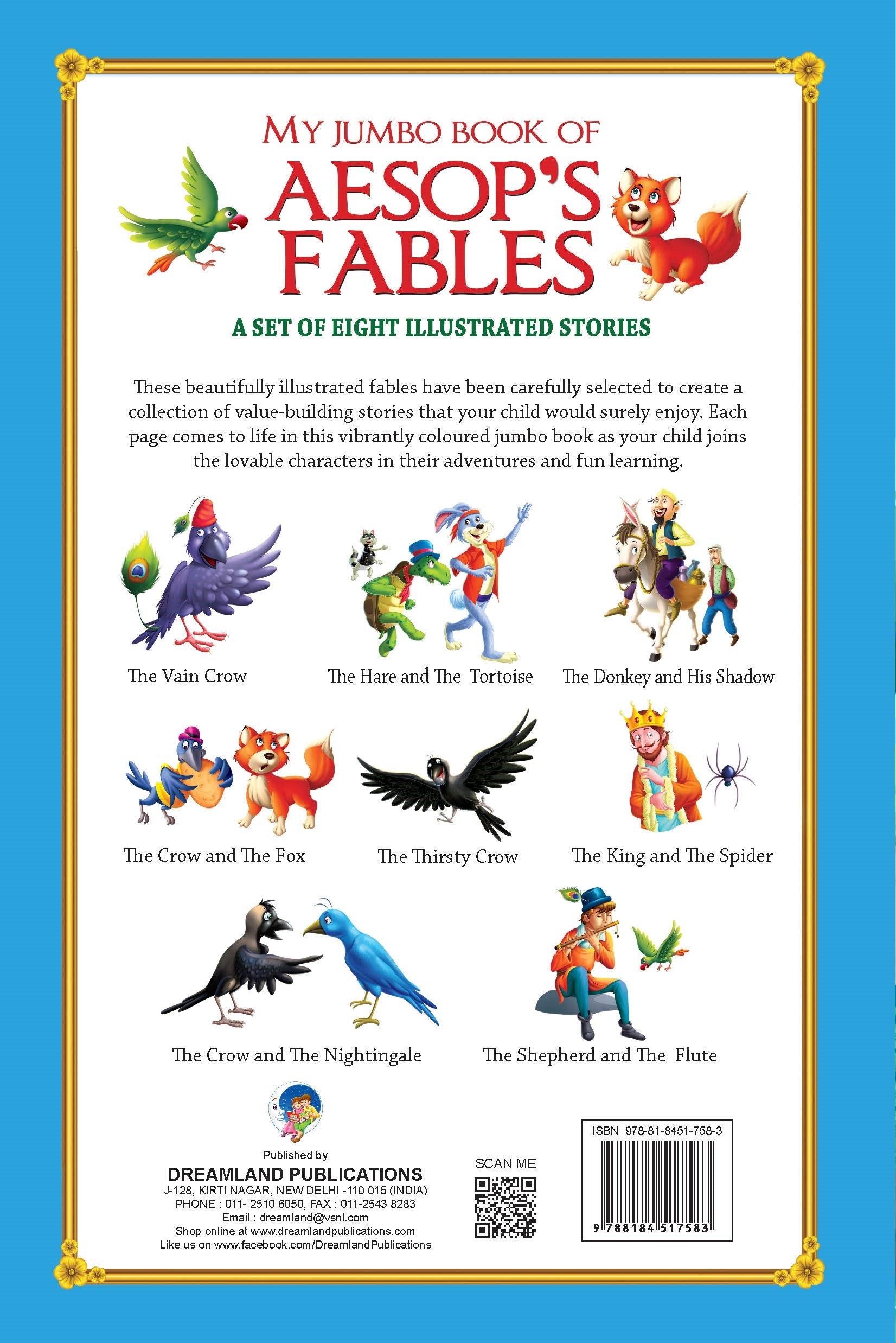 Dreamland My Jumbo Book Of Aesop's Fables