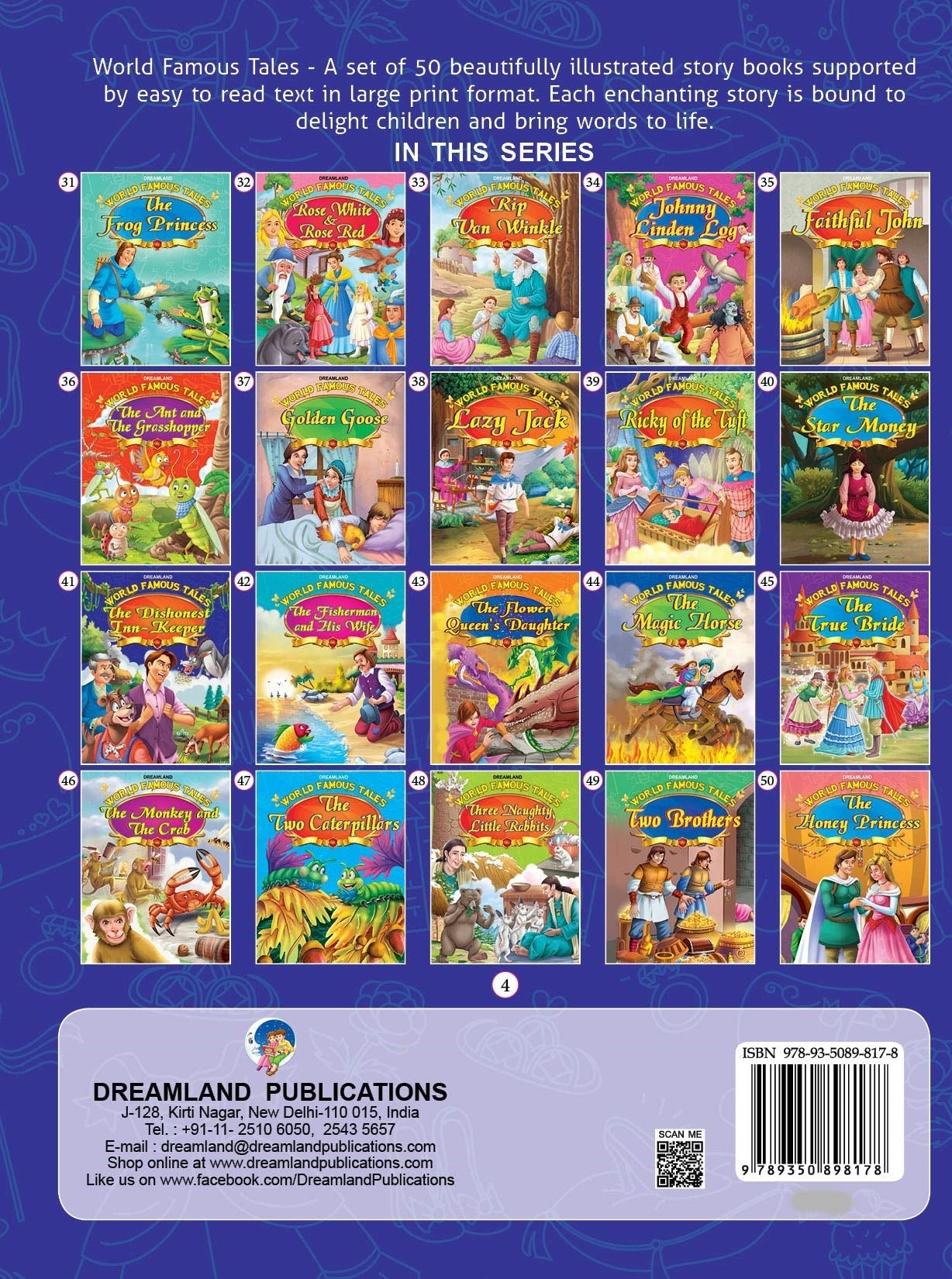 Dreamland World Famous Tales- Thumbelina