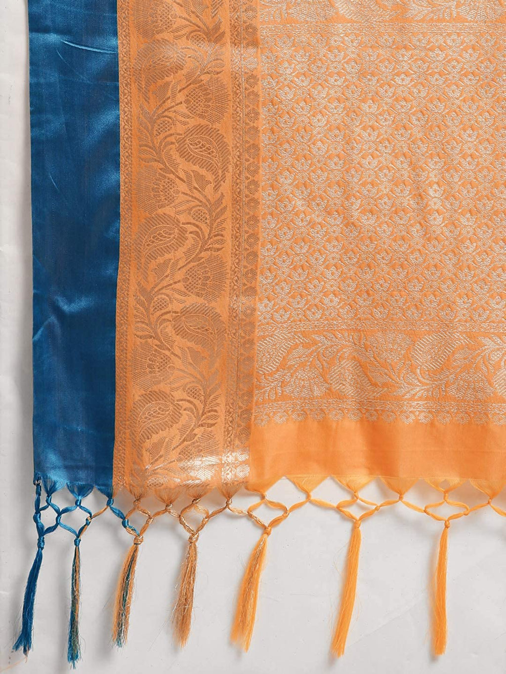 Varkala Silk Sarees Women'S Banarasi Katan Silk Saree With Blouse Piece