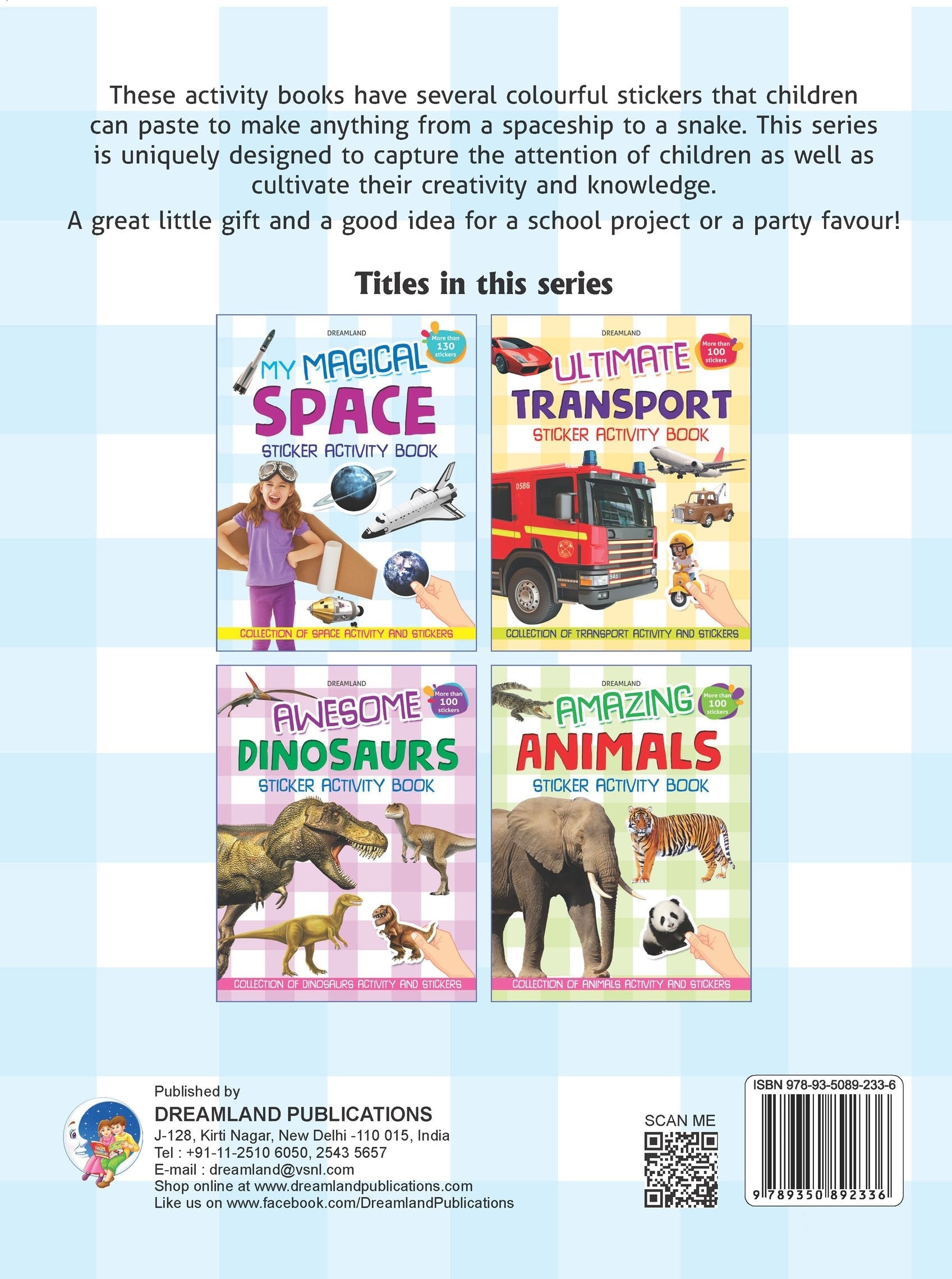 Dreamland My Magical Space (Sticker Activity Book)