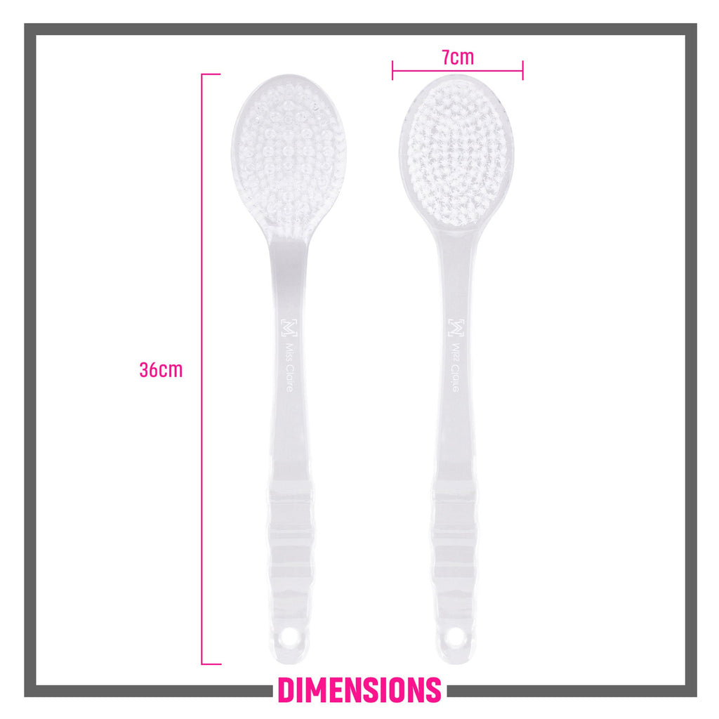 Miss Claire Lx025 Bath Brush - White