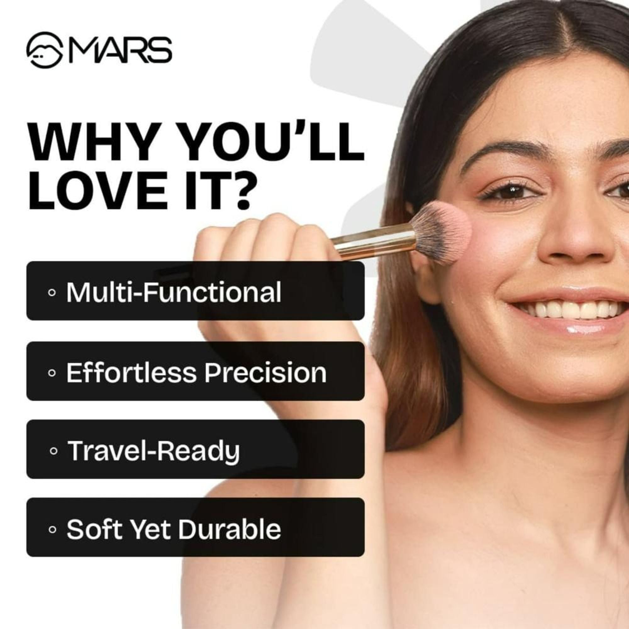 MARS Cosmetics Penta Perfect Brush - Set of 5
