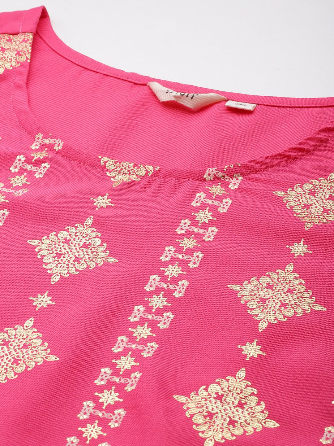Sztori Plus Size Ethnic Printed Kurta