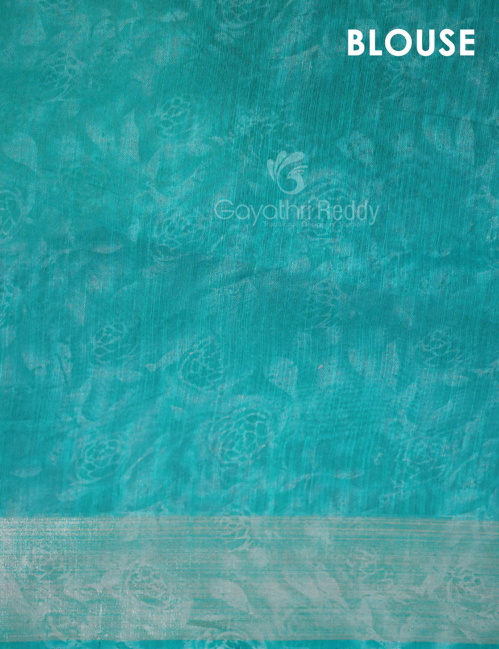 Shades of Light Peach Colour Print Semi Chanderi Saree By Gayathri Reddy Designer Studio