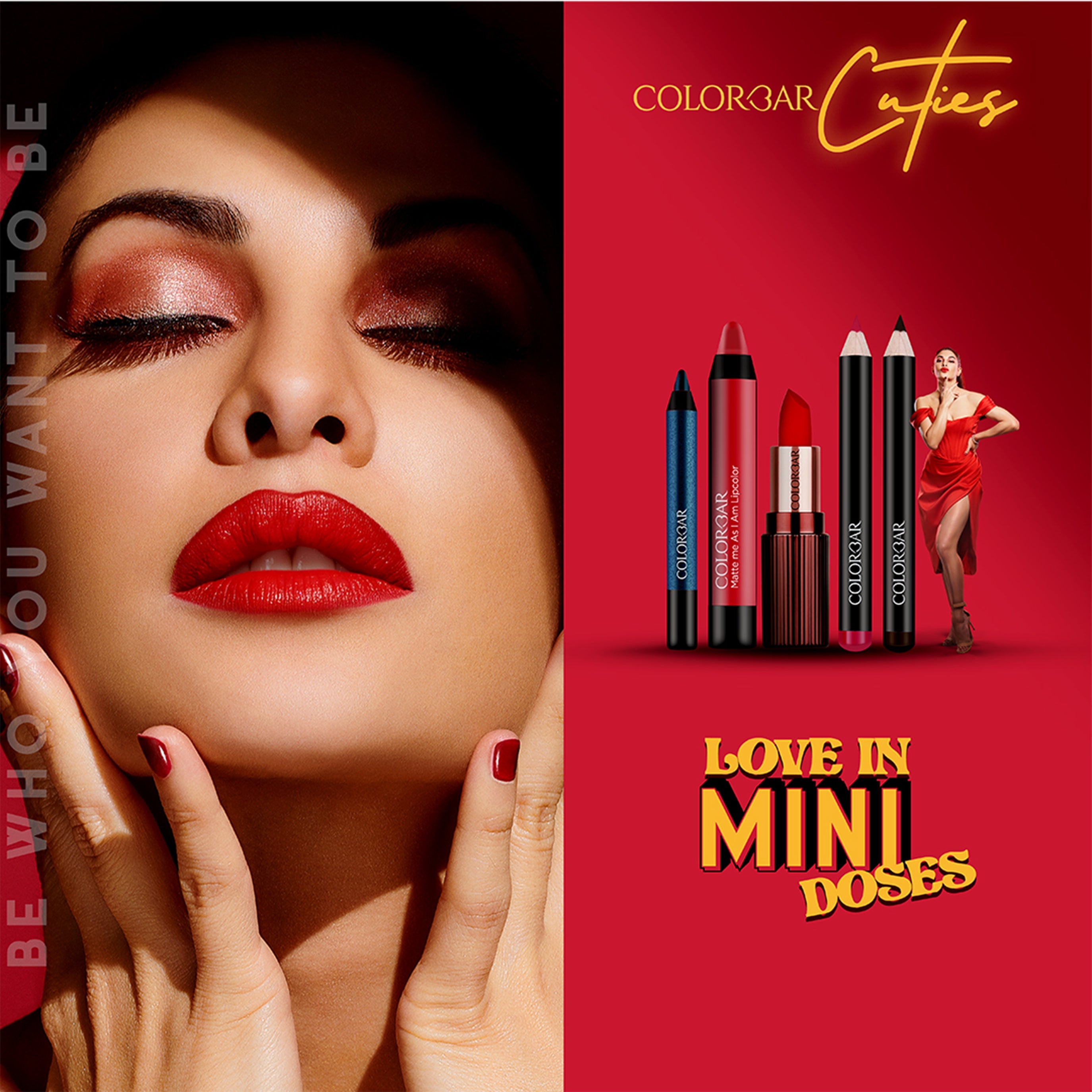 Colorbar Stunning Brow Pencil Mini Chestnut - {001}
