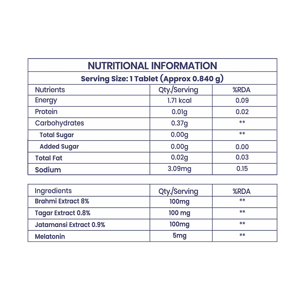 Dr. Morepen Sleep Tabs Melatonin 5mg Sleeping Tablets